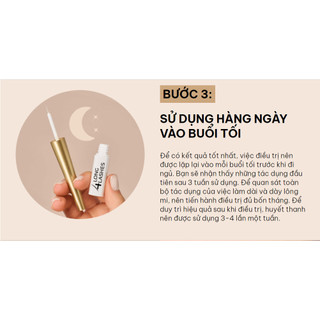 Dưỡng dài mi Long 4 Lashes 3ml