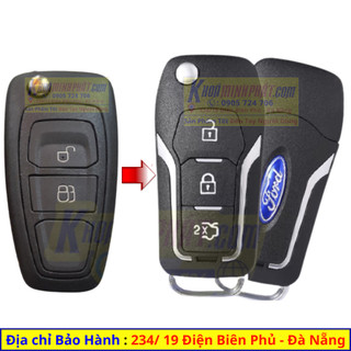 Vỏ Nâng cấp Chìa khóa Ford Ranger, Tourneo mẫu V27