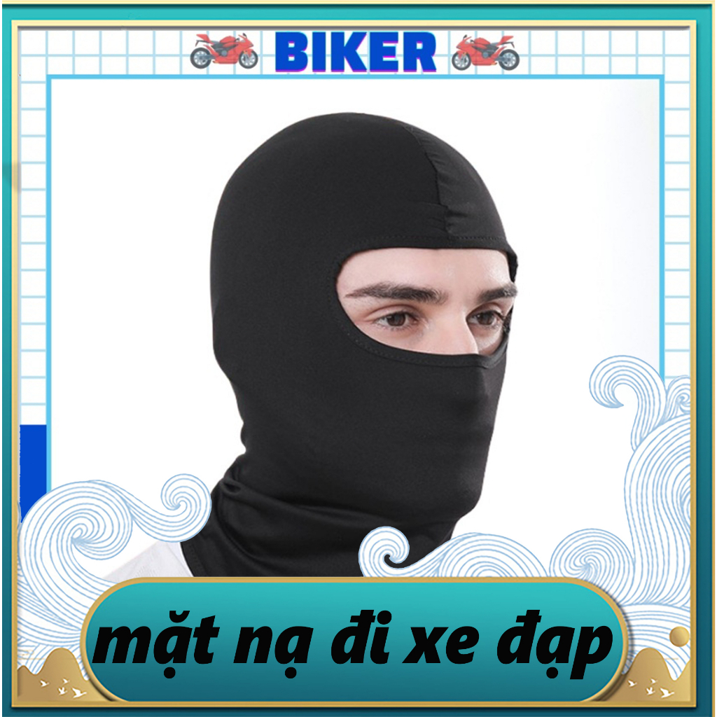mặt nạ đi xe đạp ngoài trời che đầu xe đạp thể thao chống gió