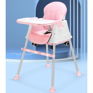 [Hàng chính hãng] Ghế Ăn Dặm cho bé Umoo/ Hanbei Nubie - Umoo 2023 có bánh xe Ghế gấp gọn có bánh xe