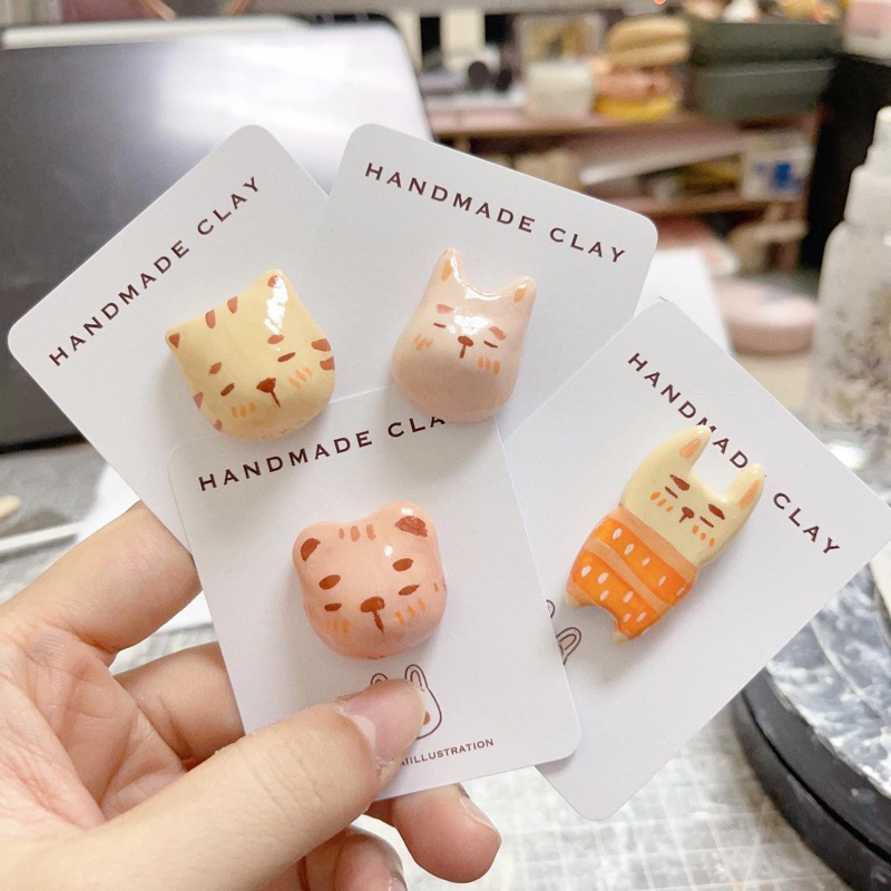 GHIM CÀI ĐẤT SÉT THỦ CÔNG