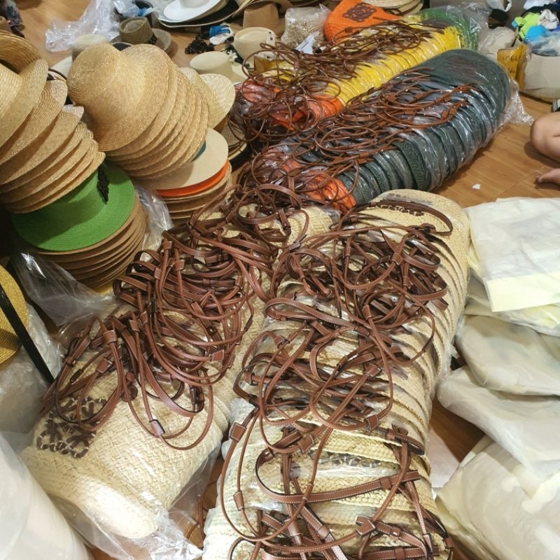 Túi cói vintage Loewe siêu sang chảnh