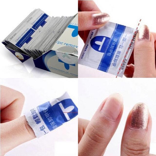 Hộp giấy ủ tháo sơn gel có dung dịch sẵn