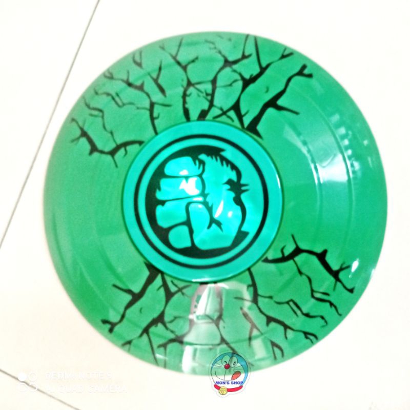 Khiên chiến đấu siêu anh hùng khổng lồ xanh Hulk tặng kèm pin, có âm thanh và ánh sáng