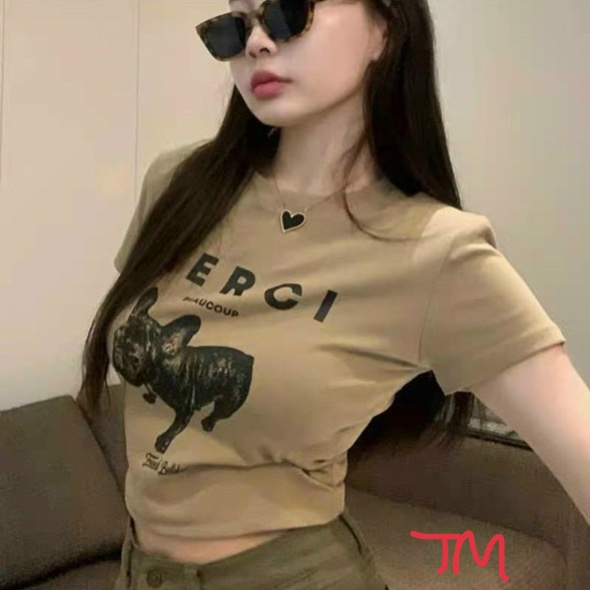 Áo thun croptop in 6 nhân vật hoạt hình huyền thoại, mèo Me rci nữ ôm body cool ngầu QN