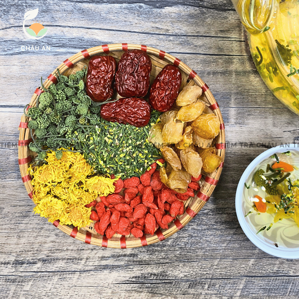 Trà Tâm Sen  Sấy Khô 200G Hút Chân Không Loại Đẹp Thượng Hạng, Giúp Ngủ Ngon, Thanh Nhiệt