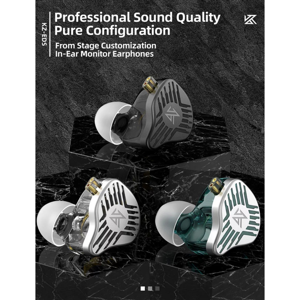 Tai nghe Bass KZ EDS, Bass mạnh, Giá rẻ