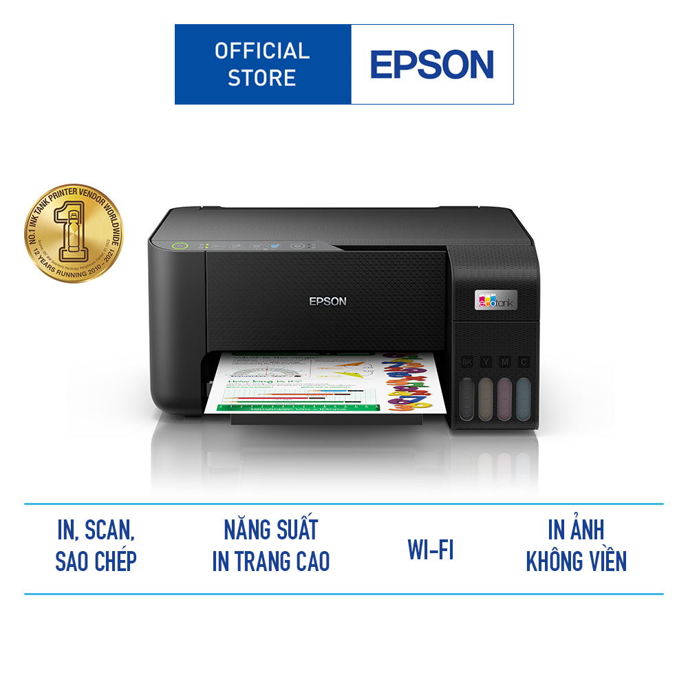Máy in phun Epson Ecotank L3250