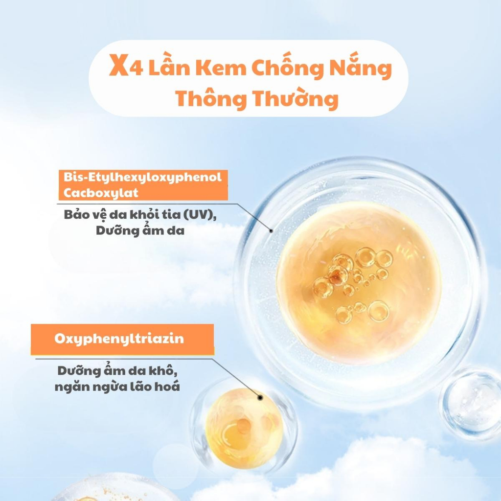 Xịt Chống Nắng Trắng Da SPF50 PA+++, Kem Chống Nắng Nâng Tone Maigoole Chống Tia Cực Tím, Ngăn Ngừa Lão Hoá Da