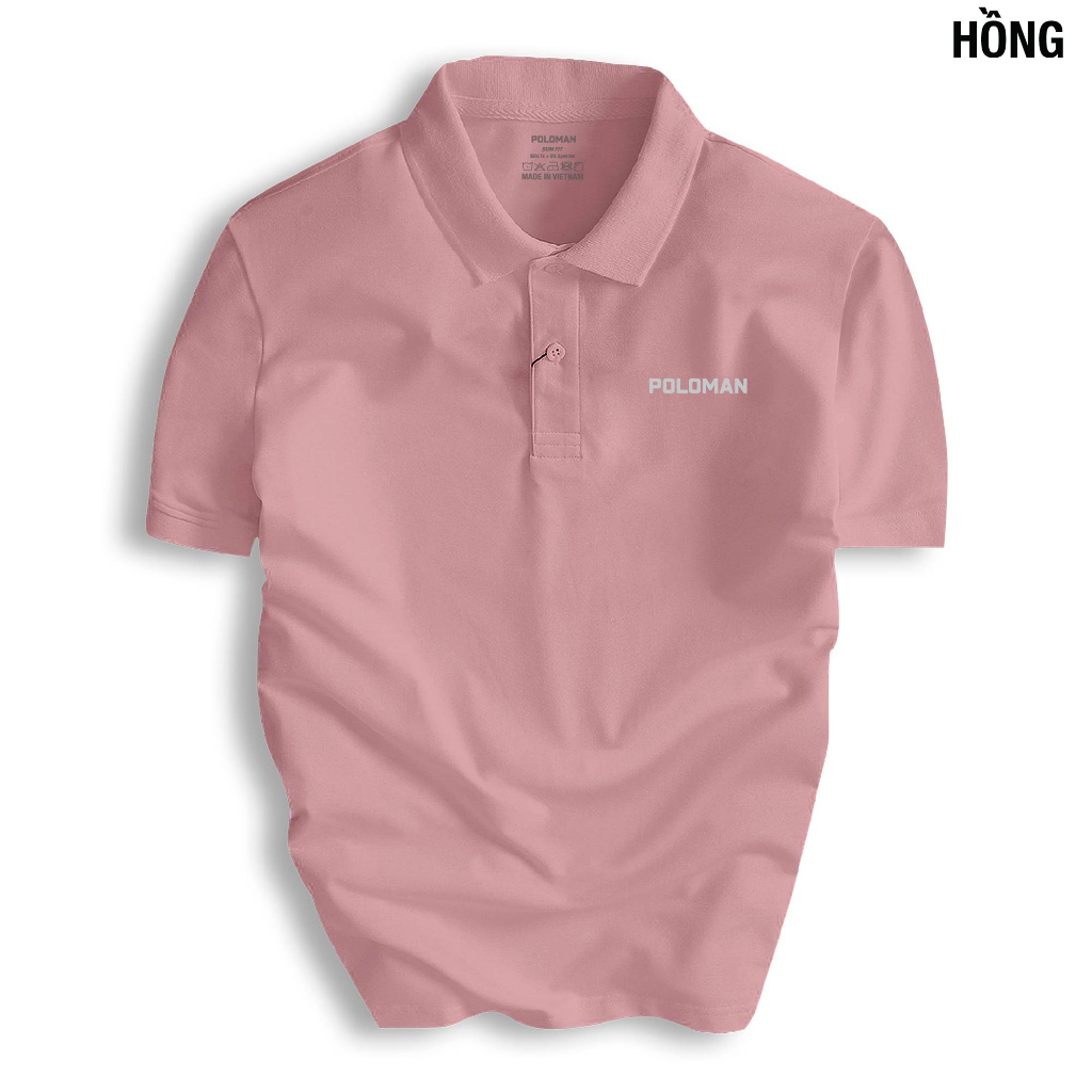Áo thun POLOMAN nam cao cấp, chuẩn form, trẻ trung, thanh lịch