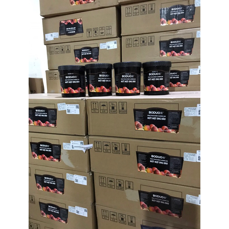 Mứt đào Boduo hộp 1,3kg
