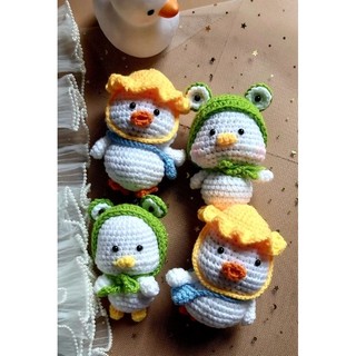 Móc khoá len bé vịt xinh ơi là xinh+ hàng sẵn