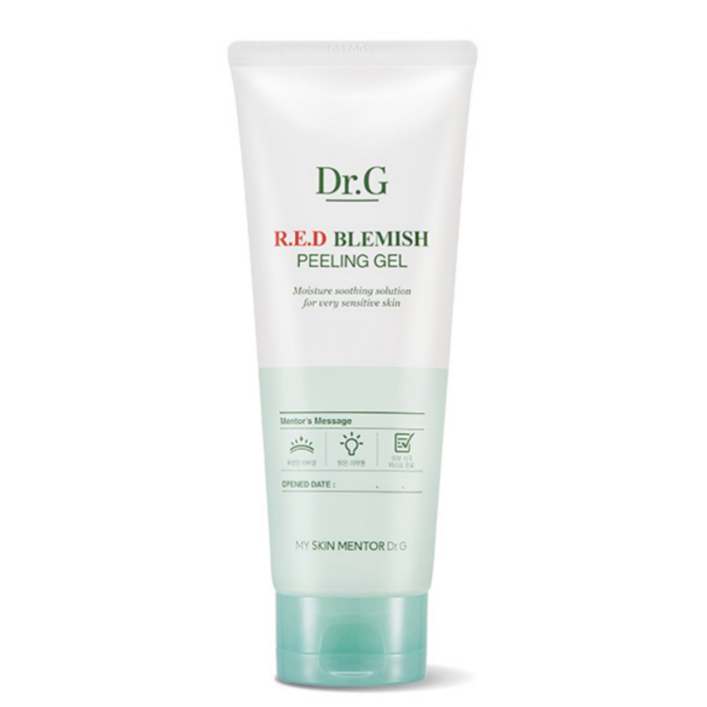 Tẩy da chết làm sáng da Dr.G Red Blemish peeling gel 150g tẩy tế bào chết Drg