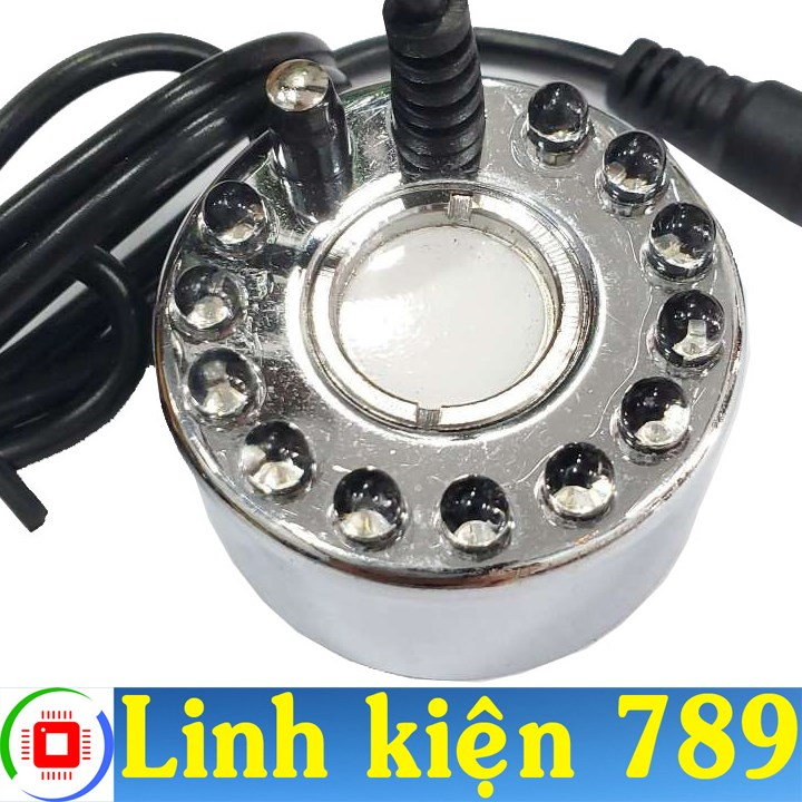 Động cơ phun sương SIÊU ÂM 24VDC 12 LED màng 20mm