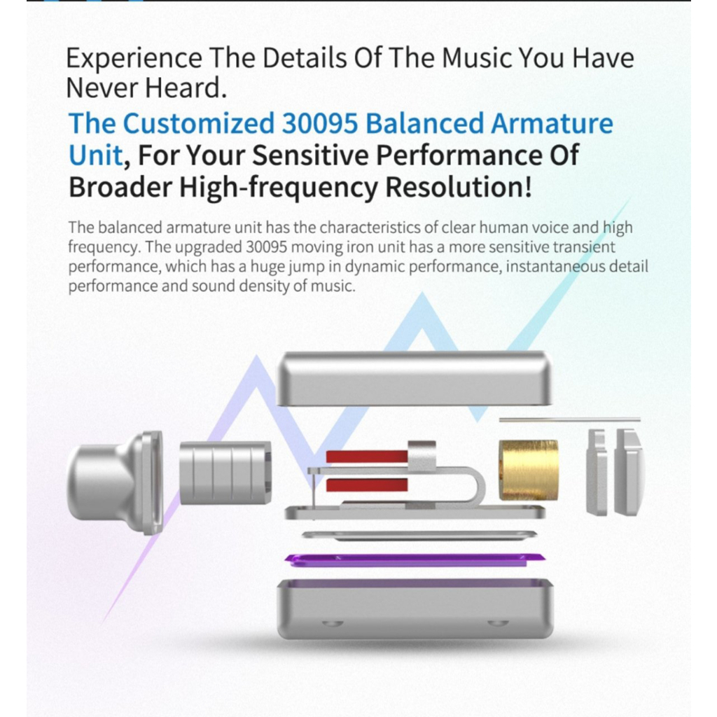 Tai nghe Hybrid KZ ZSN Pro, Bass mạnh, âm chi tiết tốt