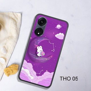 Ốp Lưng OPPO A16 - A16K - A17 - A17K - A58/A78 4G , In Hình Thỏ Cute, Đẹp.