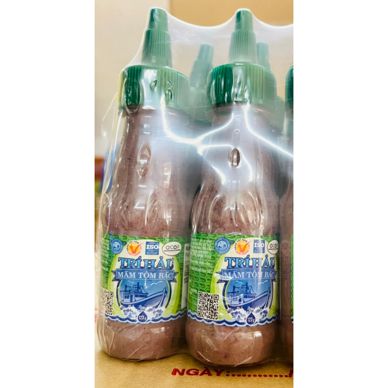 (MẪU MỚI) Mắm tôm Trí Hải chai (123g)