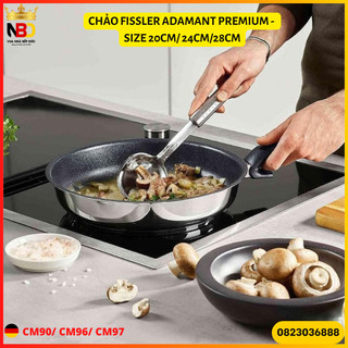 Chảo fissler adamant premium size 26cm - dòng xịn nhất trong dòng chảo fissler