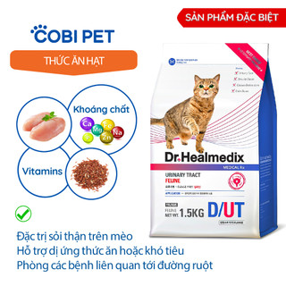 Thức Ăn Đặc Trị Sỏi Thận Trên Mèo DR.HEALMEDIX URINARY TRACT FELINE 1.5kg