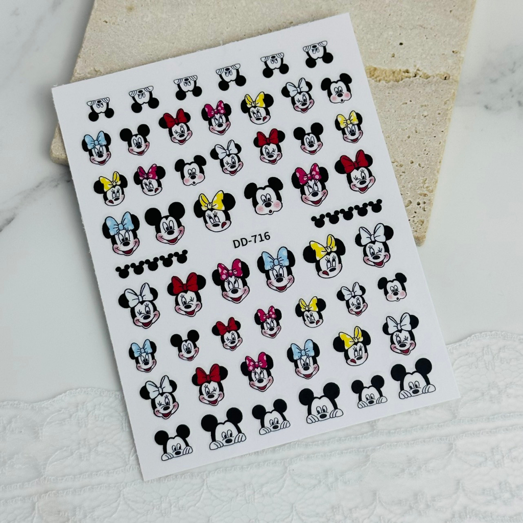 Sticker dán móng , miếng dán móng nail