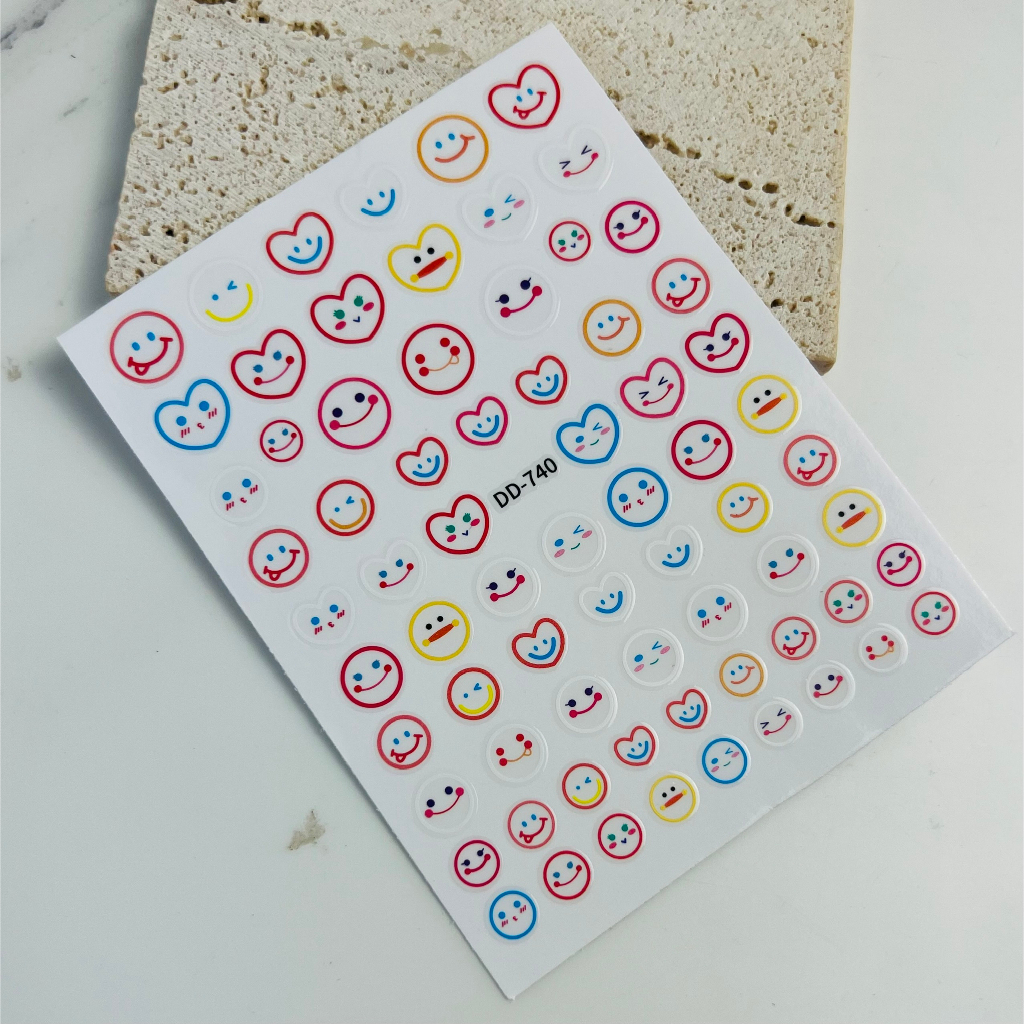 Sticker dán móng , miếng dán móng nail
