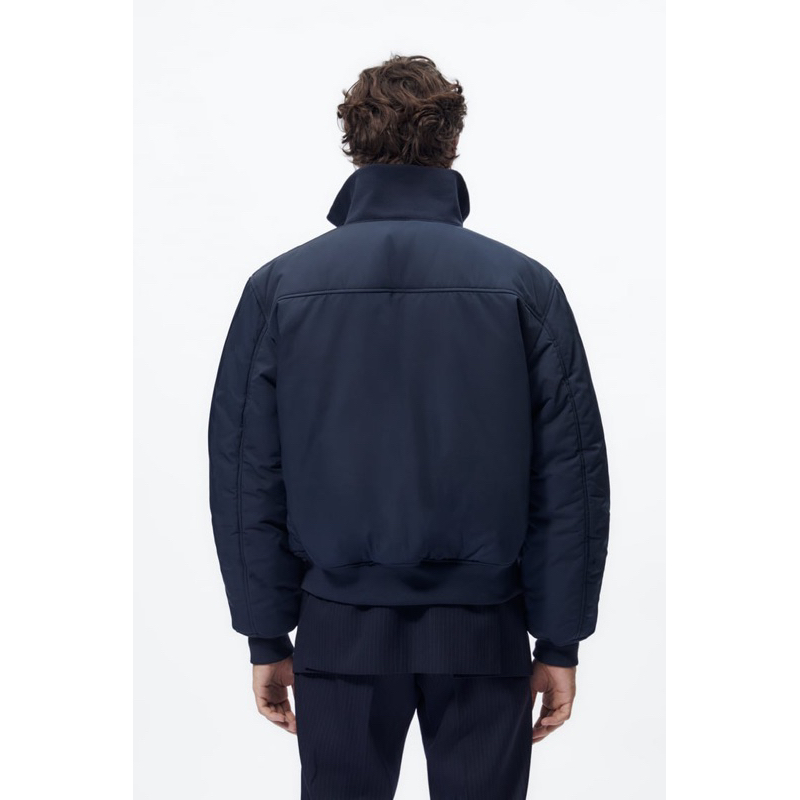 Áo khoác bomber Zara authentic WATER-REPELLENT TECHNICAL size M