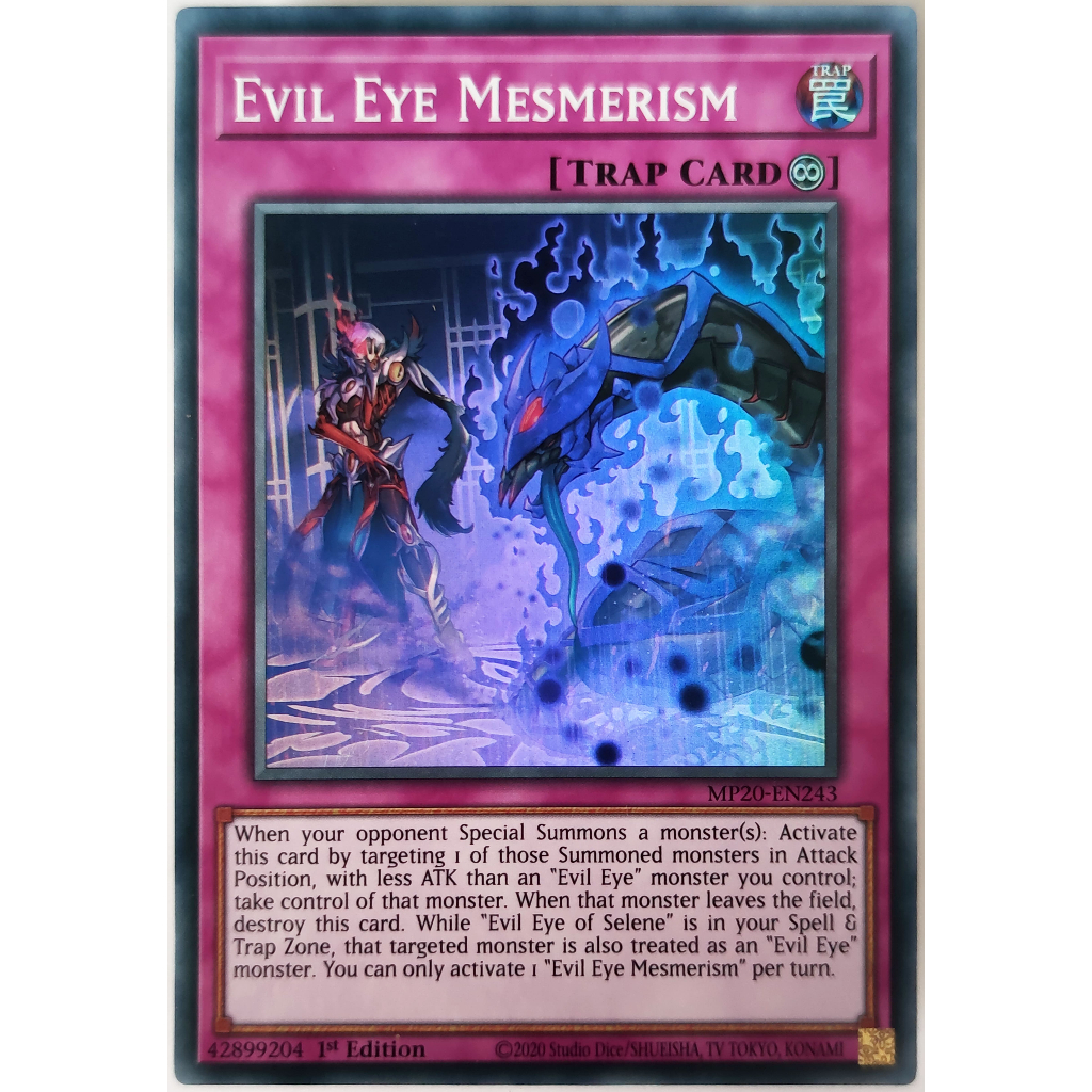 [Thẻ Yugioh] Evil Eye Mesmerism |EN| Super Rare
