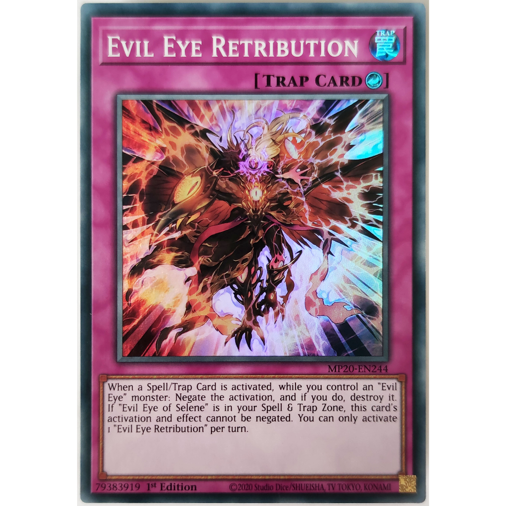 [Thẻ Yugioh] Evil Eye Retribution |EN| Super Rare