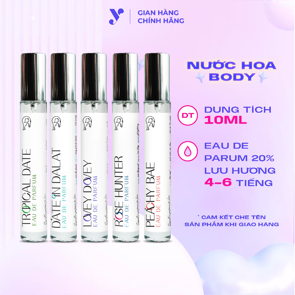 Nước Hoa Nữ Loli And The Wolf Thơm Lâu Chính Hãng Chai 10ml Hoặc 50ml