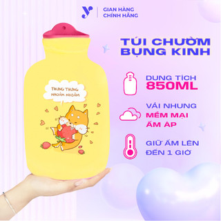 Túi Chườm Bụng Kinh Yêu Là Đủ Shop Màu Vàng Dành Cho Nam Tặng Nữ