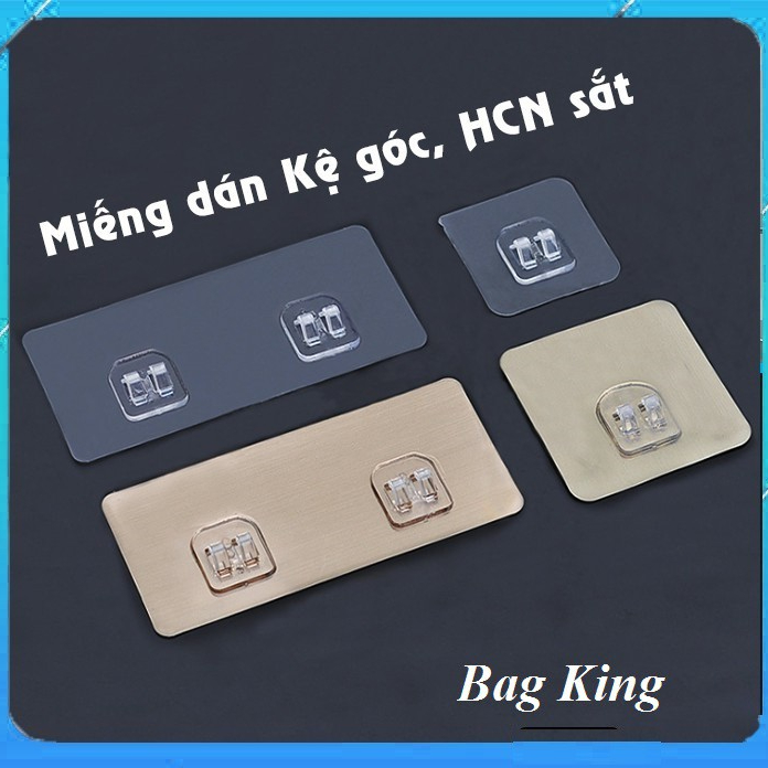 Miếng Dán Tường Cho Kệ Góc Inox Nhà Tắm Chất Liệu PVC Dán Tường Siêu Chắc