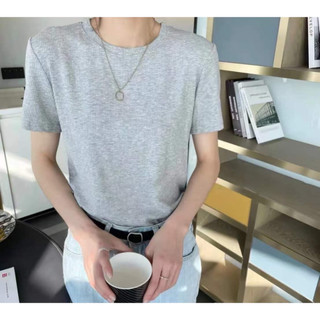 Áo thun tăm cổ tròn dáng Babytee nữ cộc tay, 6 màu trơn Basic