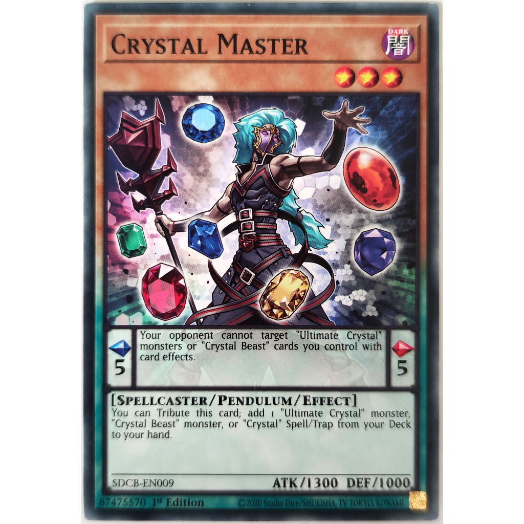 [Thẻ Yugioh] Crystal Master |EN| Common