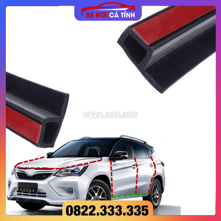 Gioăng cao su chữ P chống bụi chống ồn cho xe hơi hàng cao cấp