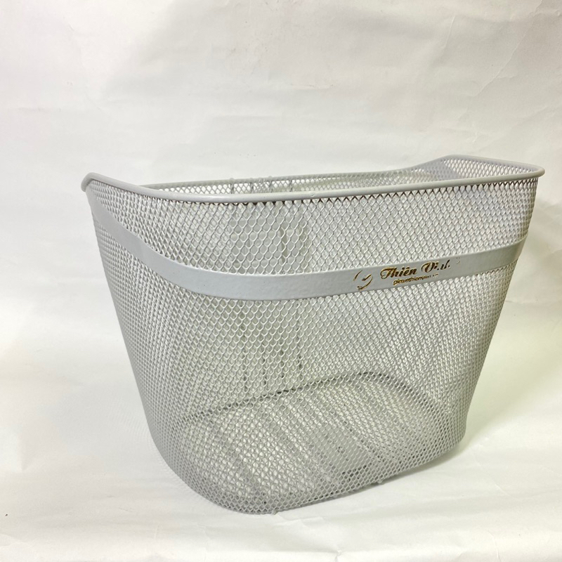 Giỏ sắt xe đạp (tặng kèm ốc nẹp)