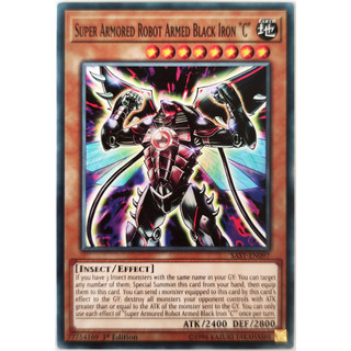 [Thẻ Yugioh] Super Armored Robot Armed Black Iron "C" |EN| Common