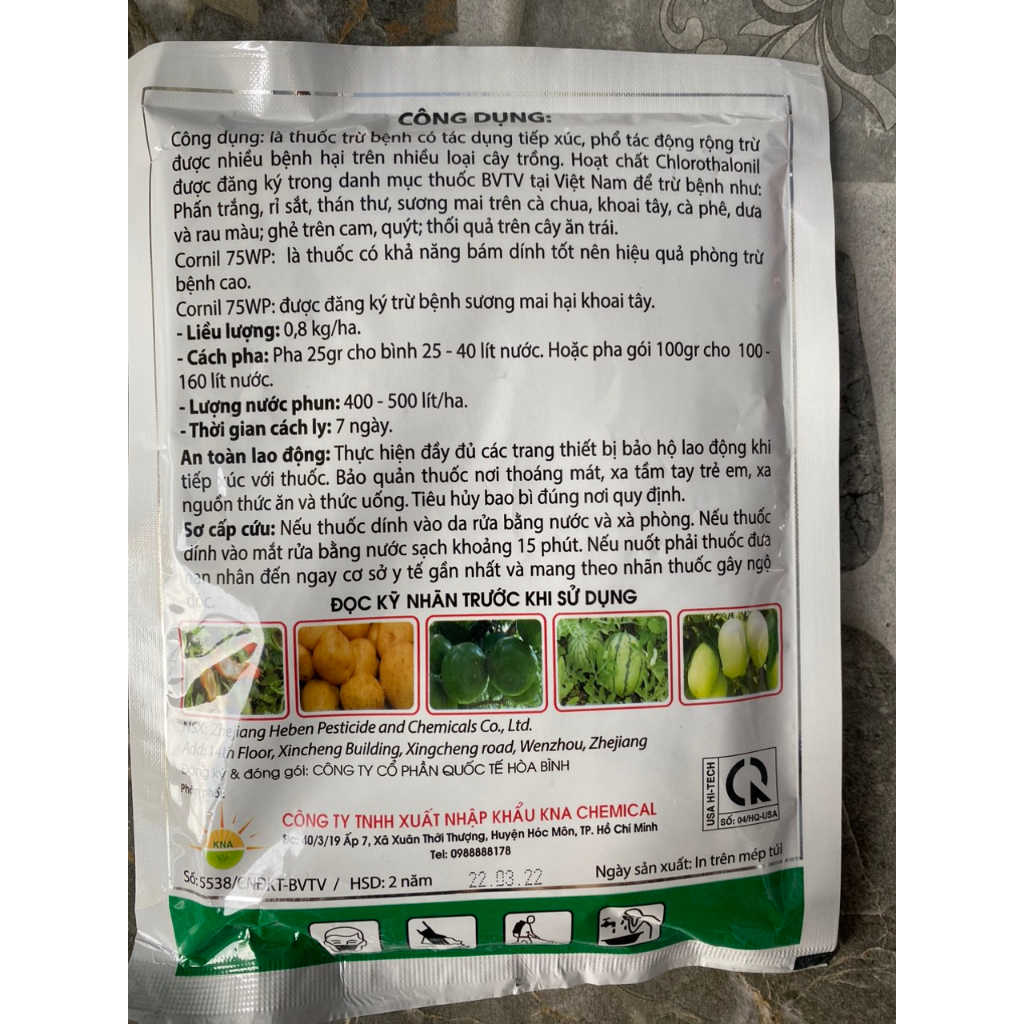 Cornil - Siêu sạch bệnh 75WP