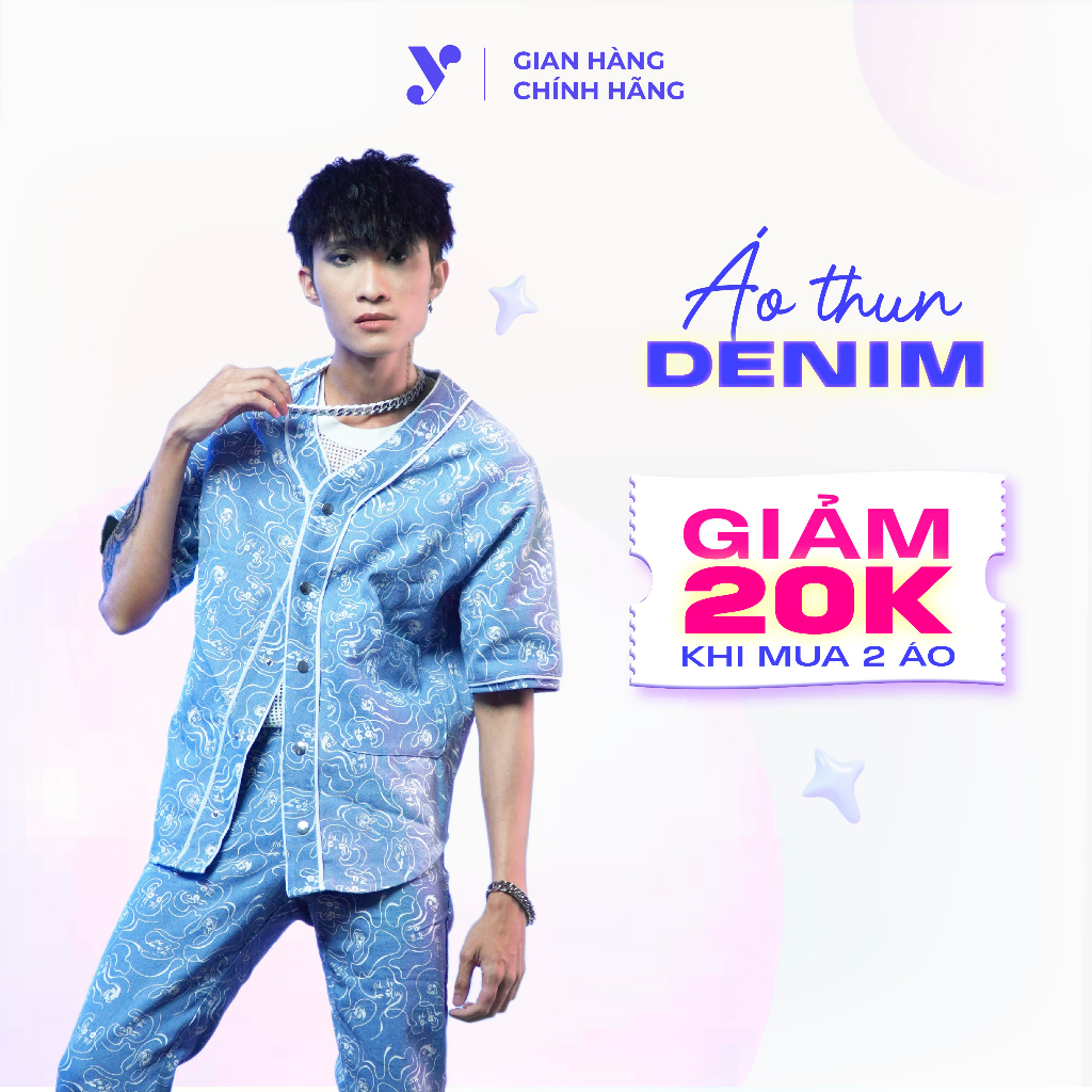 Bộ quần áo Yêu Là Đủ Shop denim dành cho nam và nữ