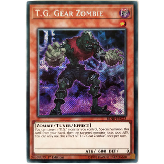 [Thẻ Yugioh] T.G. Gear Zombie |EN| Secret Rare