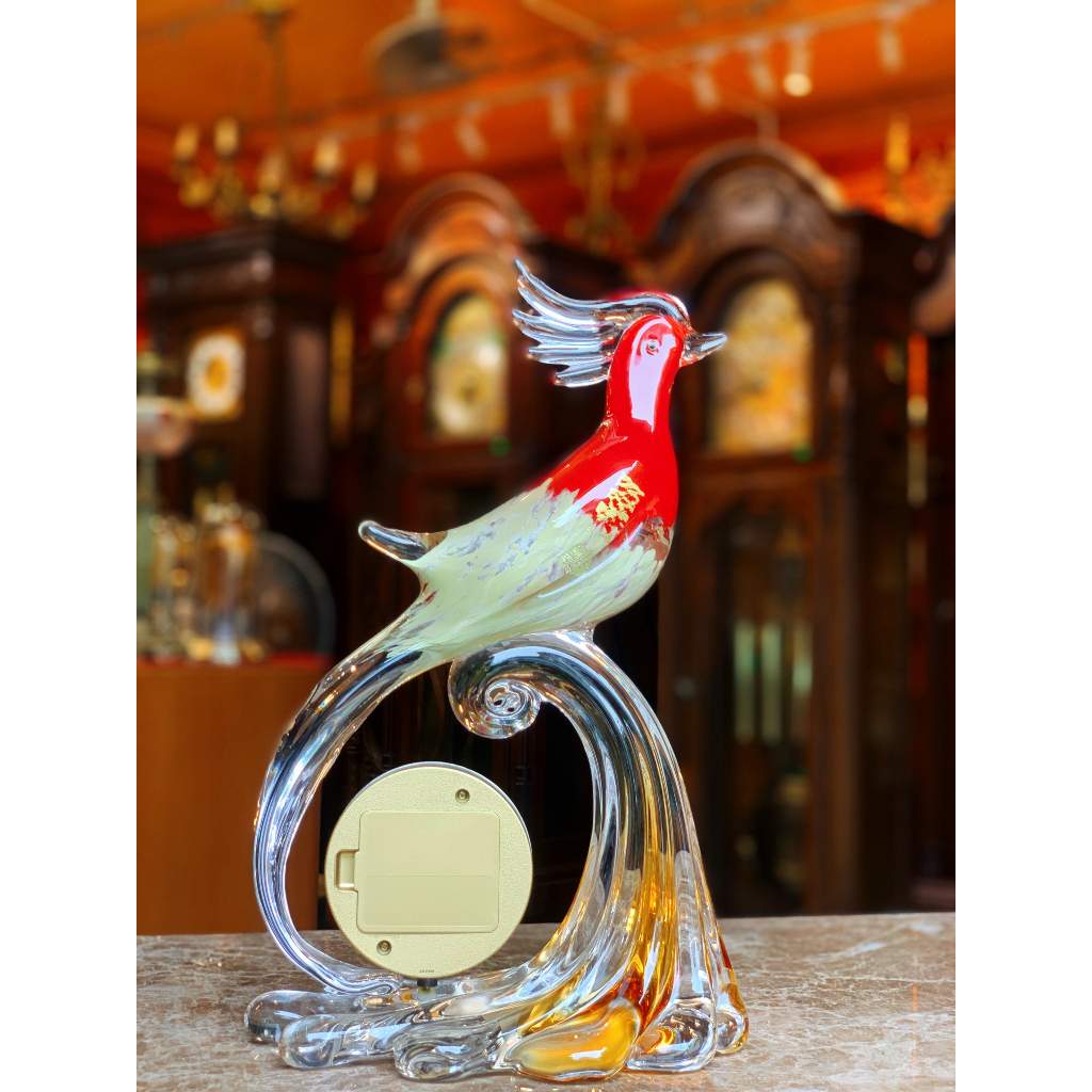 Đồng hồ để bàn pha lê Multi Glass Nhật Bản Mã 1183