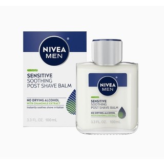 Sữa dưỡng sau cạo râu nivea men sensitive soothing hàng mỹ.