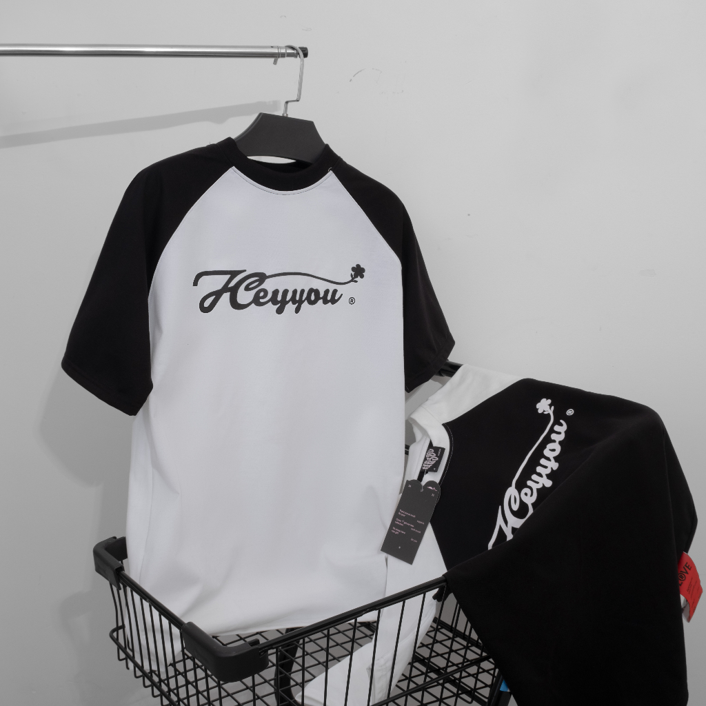 Áo thun Heyyou! Flower Raglan Tee