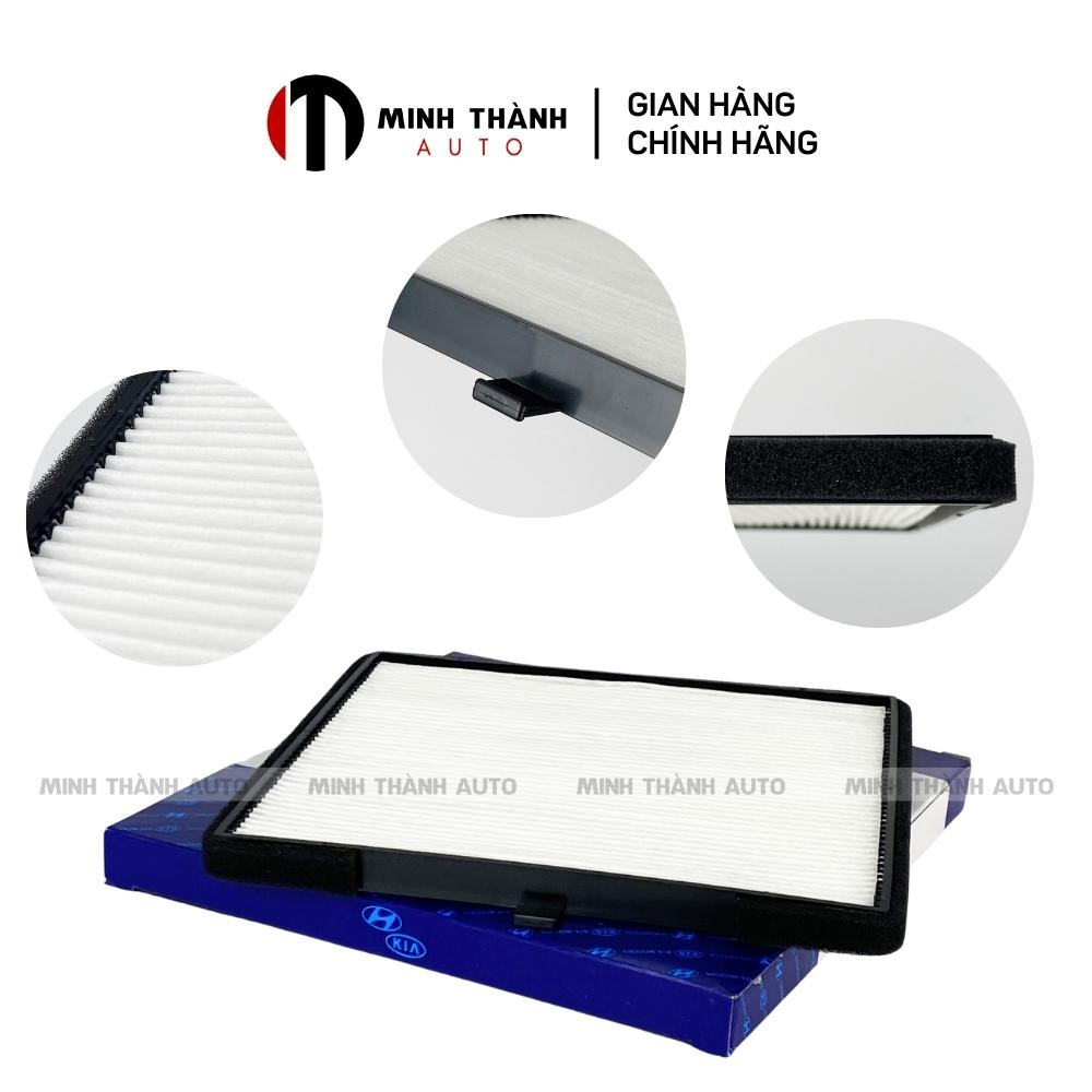 Lọc gió điều hòa, máy lạnh, lọc gió cabin xe ô tô I10, Kia Morning, Hyundai Eon mã 9713307000/9713307010 MINH THÀNH AUTO