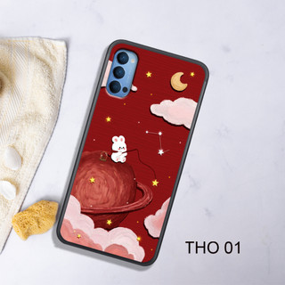 Ốp lưng oppo a91/reno 3 - reno 3 pro - reno 4 - reno 4 pro - reno 5 , in hình thỏ cute, đẹp.