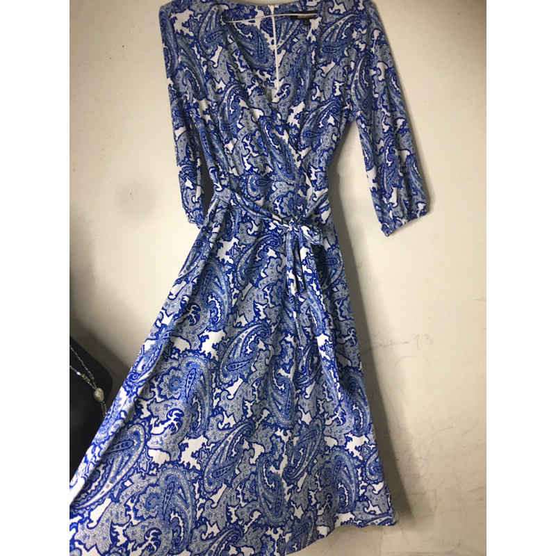 Đầm midi họa tiết Glamour size 6