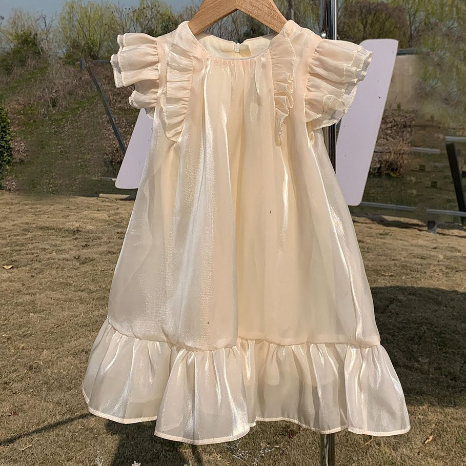 Đầm váy mùa hè cho bé gái Tutupetti dáng xòe sang chảnh