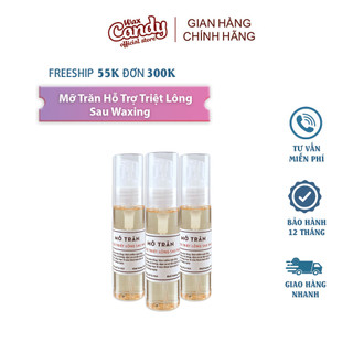 Mỡ trăn triệt lông nguyên chất candywax 30ml