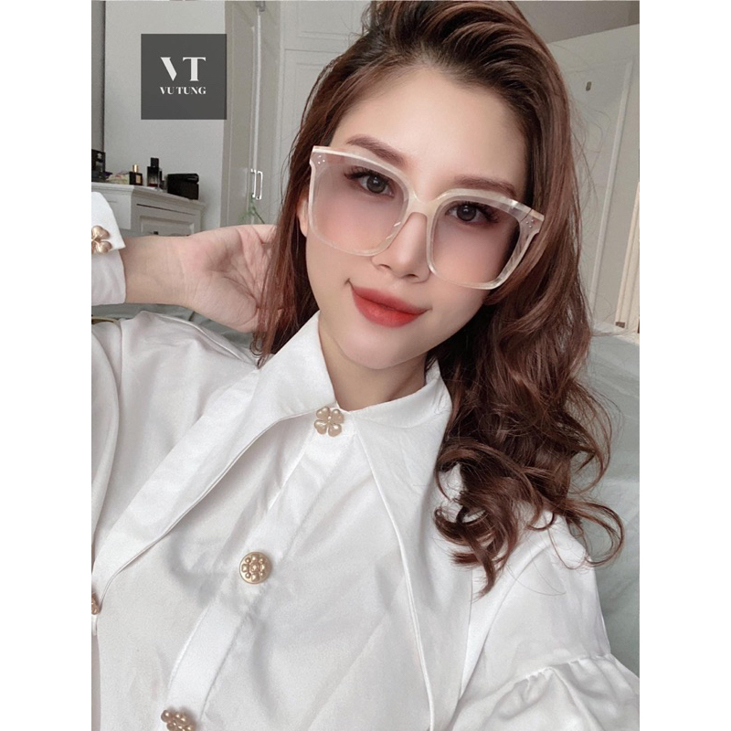 Kính râm thời trang nam nữ V GM ANGLE Model 2023.Kính mát chống tia UV phong cách hàn quốc bảo hành 1 năm