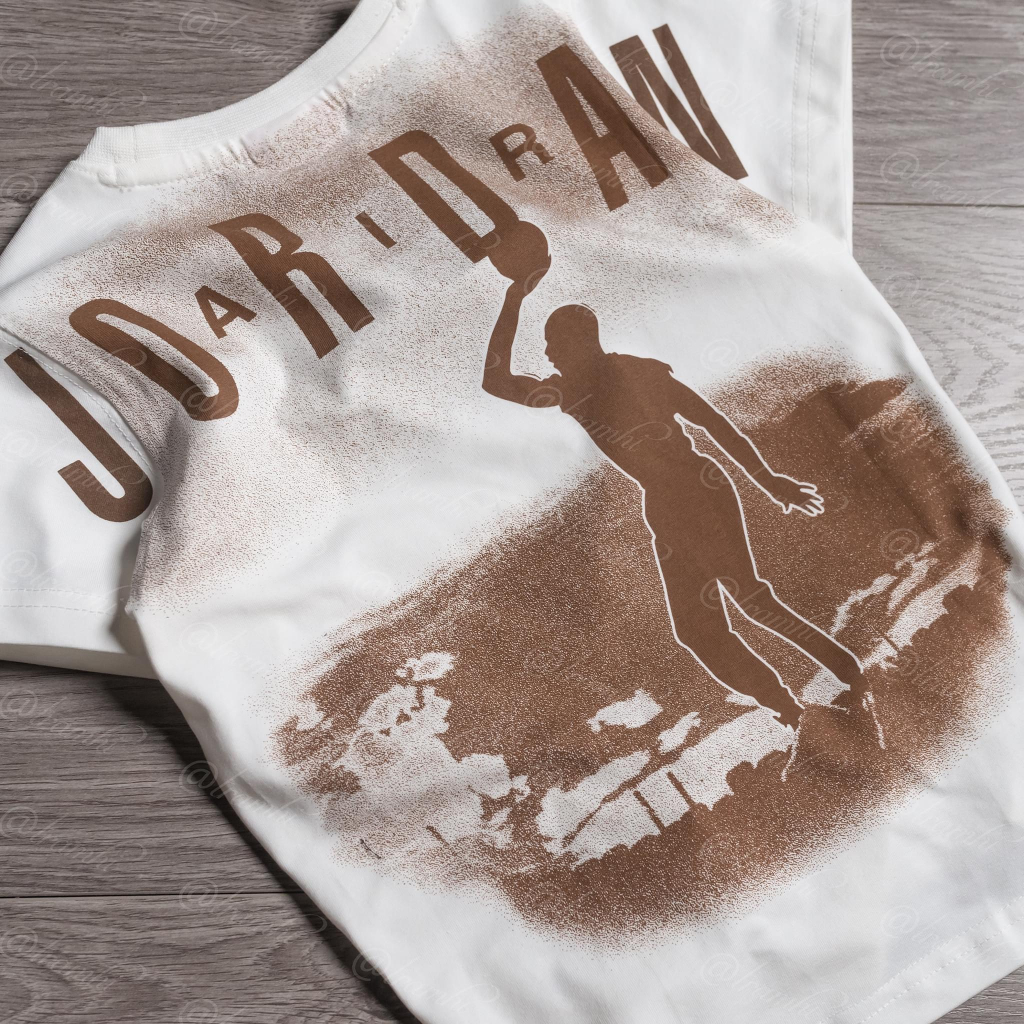 Bộ quần áo Jordan cho bé phong cách sành điệu,chất cotton thoáng mát thấm hút mồ hôi
