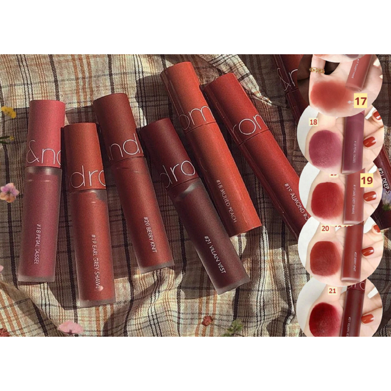 Son Kem Lì Romand zero velvet tint 5.5g